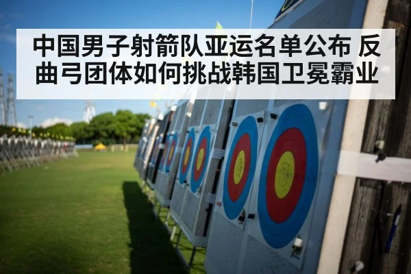 archery competition target